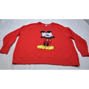 Disney Mickey Mouse Sweatshirt Mens Extra Large LOGG H&M Crewneck Pullover XL
